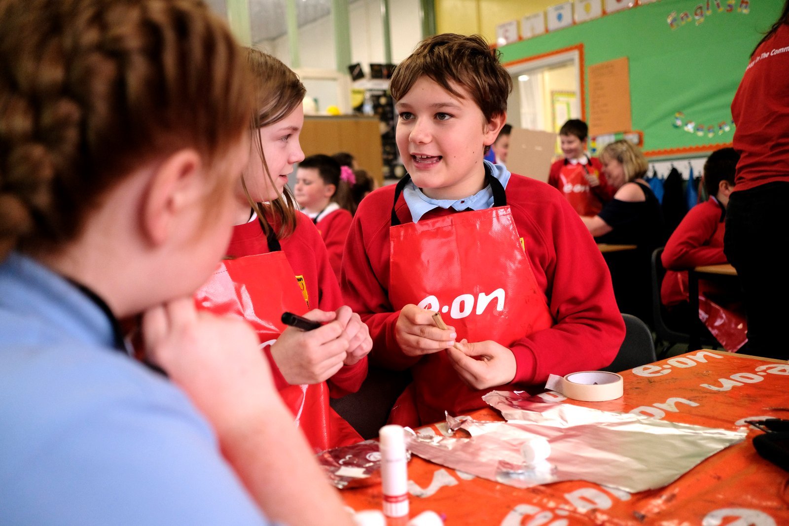 Cardiff school education programme documentary photography for E.ON by Doug Marke — image 10 of 10