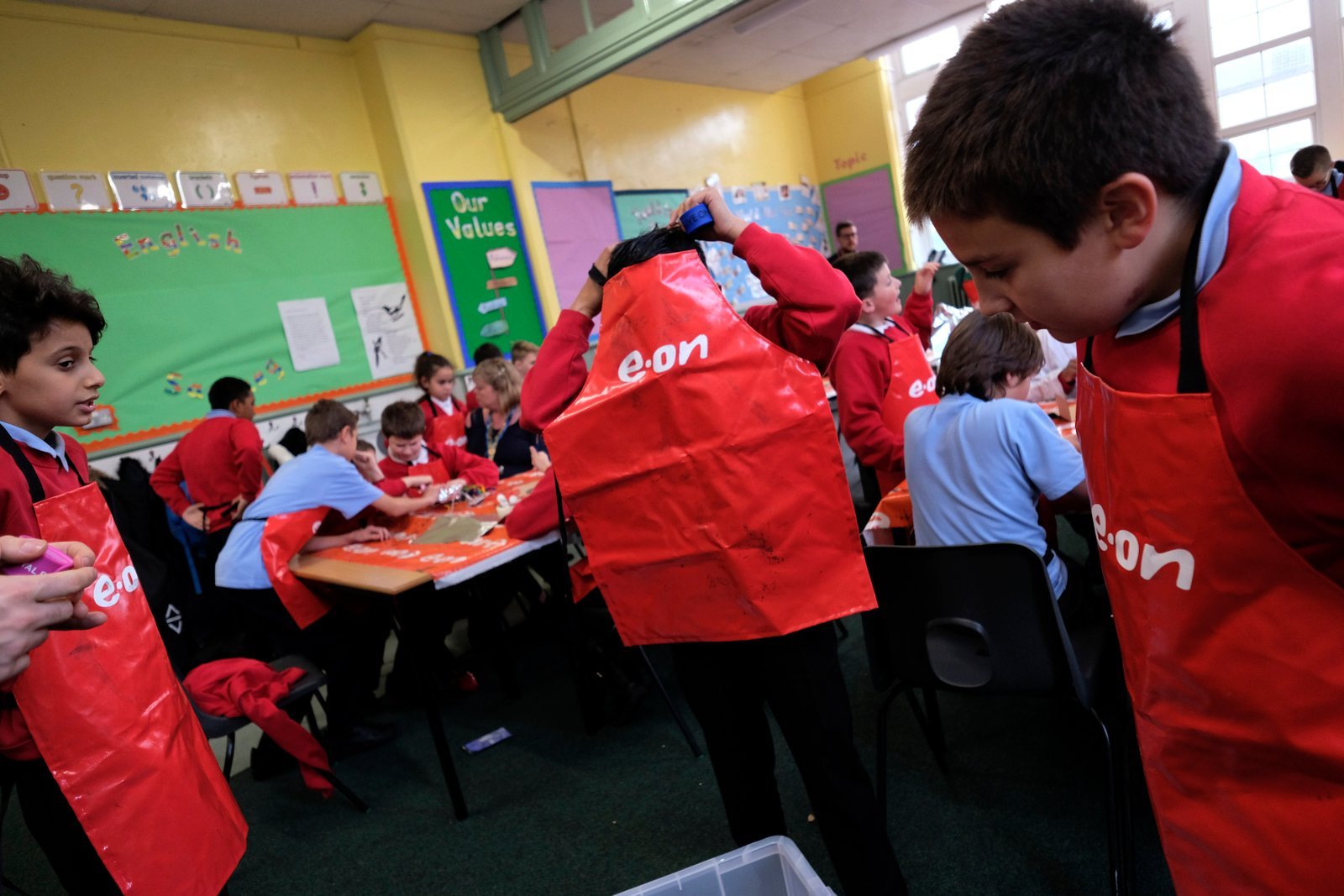 Cardiff school education programme documentary photography for E.ON by Doug Marke — image 8 of 10