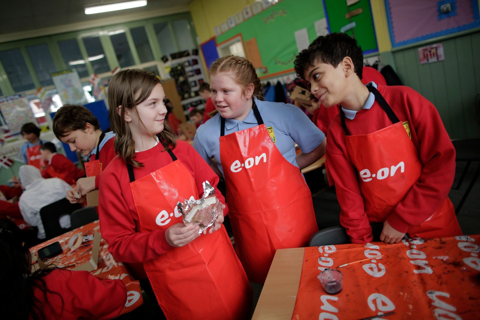 Cardiff school education programme documentary photography for E.ON by Doug Marke — image 3 of 10