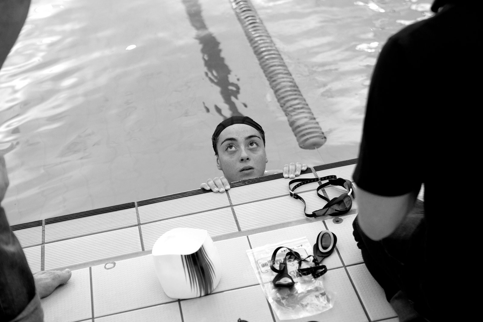 Italian Olympic swimming team documentary photography at Speedo Nottingham by Doug Marke — image 10 of 20