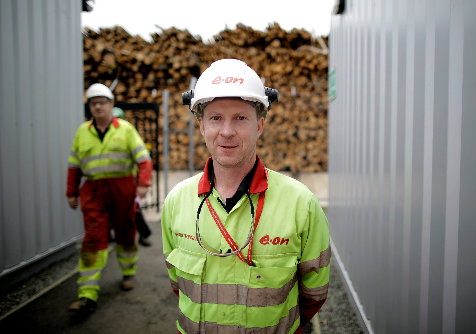Stevens Croft biomass power station corporate documentary photography for E.ON by Doug Marke — image 1 of 13