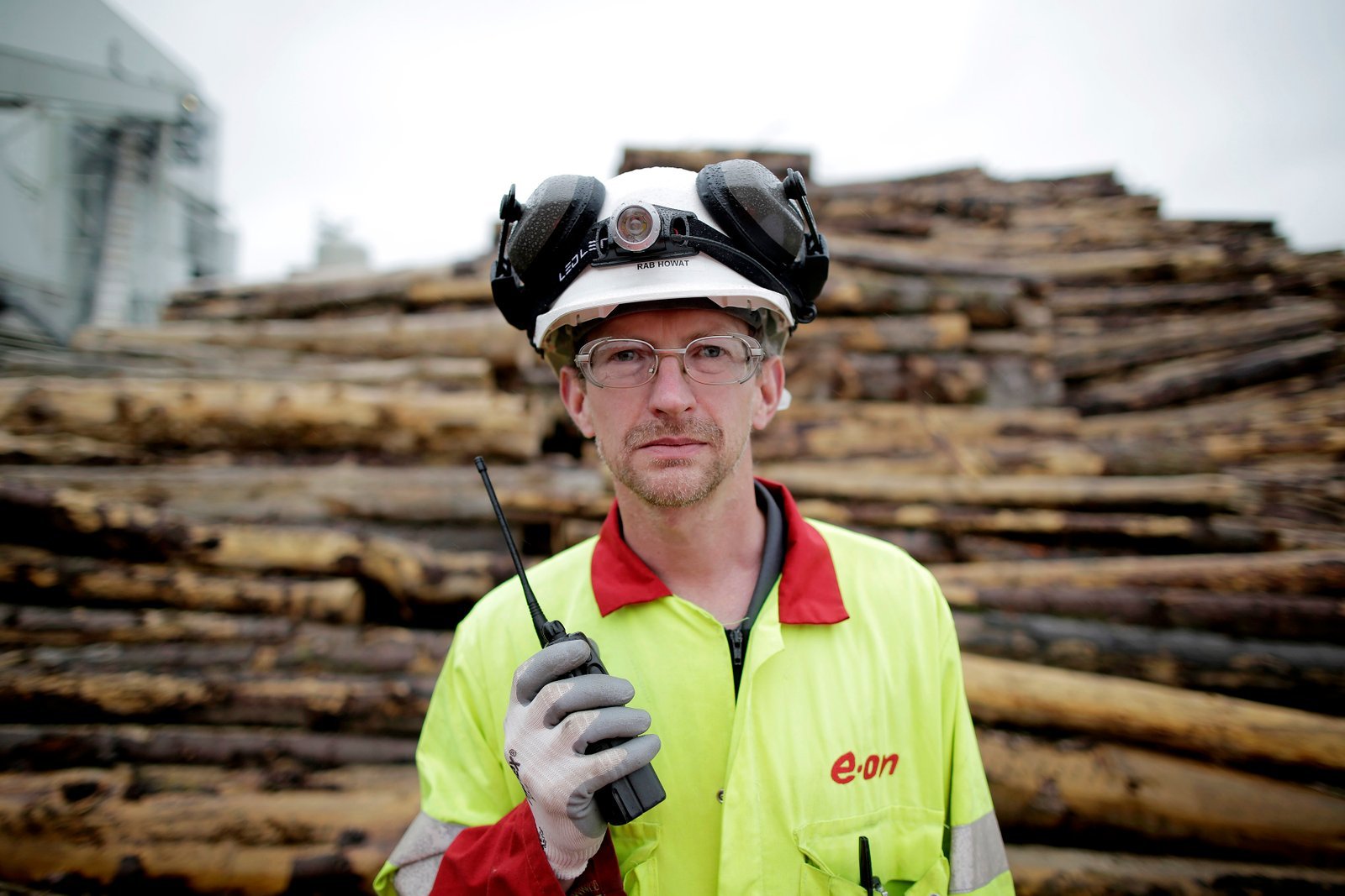 Stevens Croft biomass power station corporate documentary photography for E.ON by Doug Marke — project cover