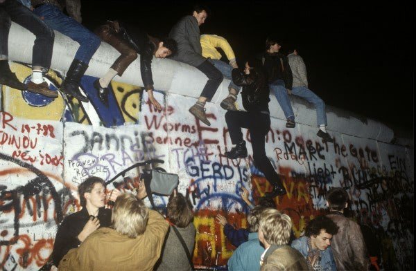 The fall of the Berlin Wall, documentary photography by Doug Marke — image 3 of 8.