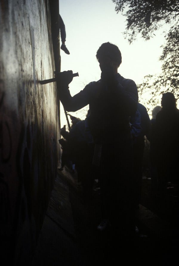 The fall of the Berlin Wall, documentary photography by Doug Marke — image 6 of 8.