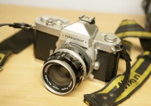 The Nikkormat camera used to photograph the fall of the Berlin Wall by Doug Marke — image 7 of 8.