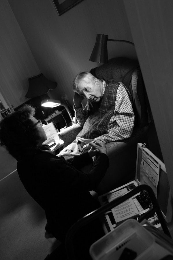 Specsavers Healthcall documentary photography by Doug Marke — image 1 of 8.