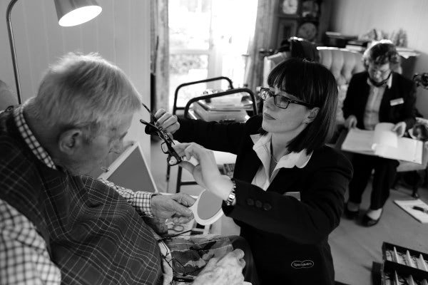 Specsavers Healthcall documentary photography by Doug Marke — image 7 of 8.