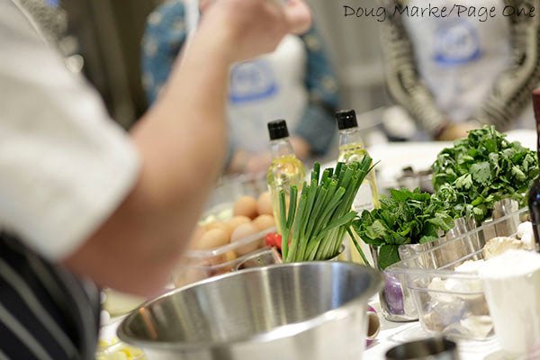 Celebrity chef James Martin photojournalism photography by Doug Marke — image 3 of 8.